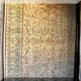 R84. Handknotted wool Persian rug. Made in Pakistan. 10' x 7'11”